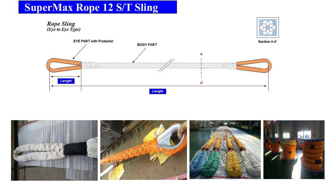 SuperMax Rope 12 S/T Sling